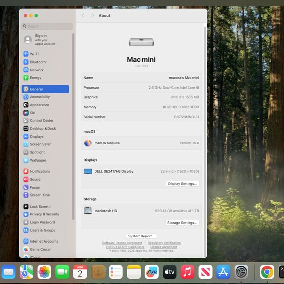 Mac mini (Late 2014) – 16GB RAM – 1TB HDD – Runs Latest macOS! - Picture 8 of 11